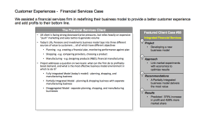 financial services case